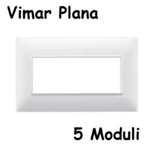 Placca 5m Tecnopolimero Bianca